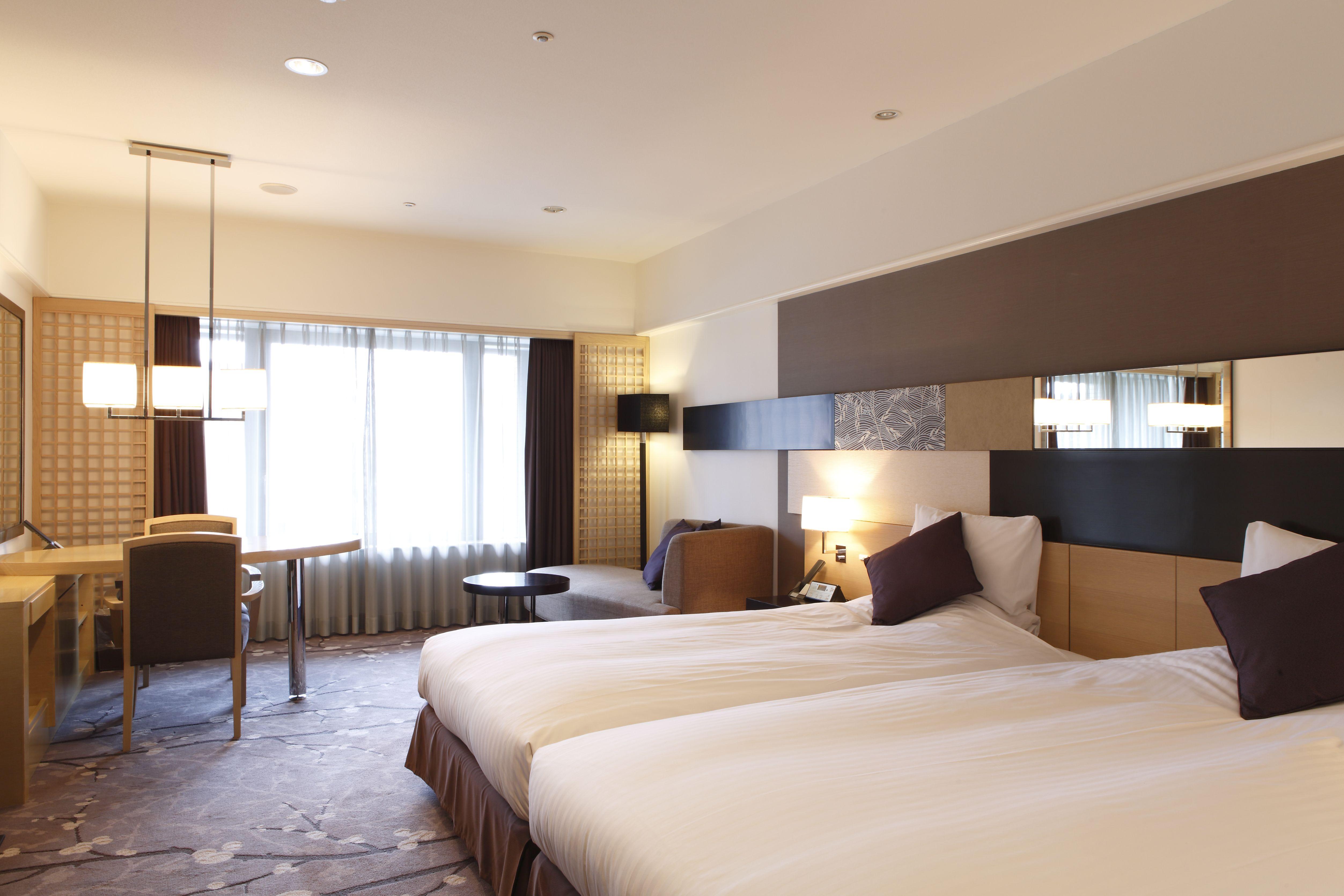 Kyoto Brighton Hotel Exterior photo Deluxe twin room