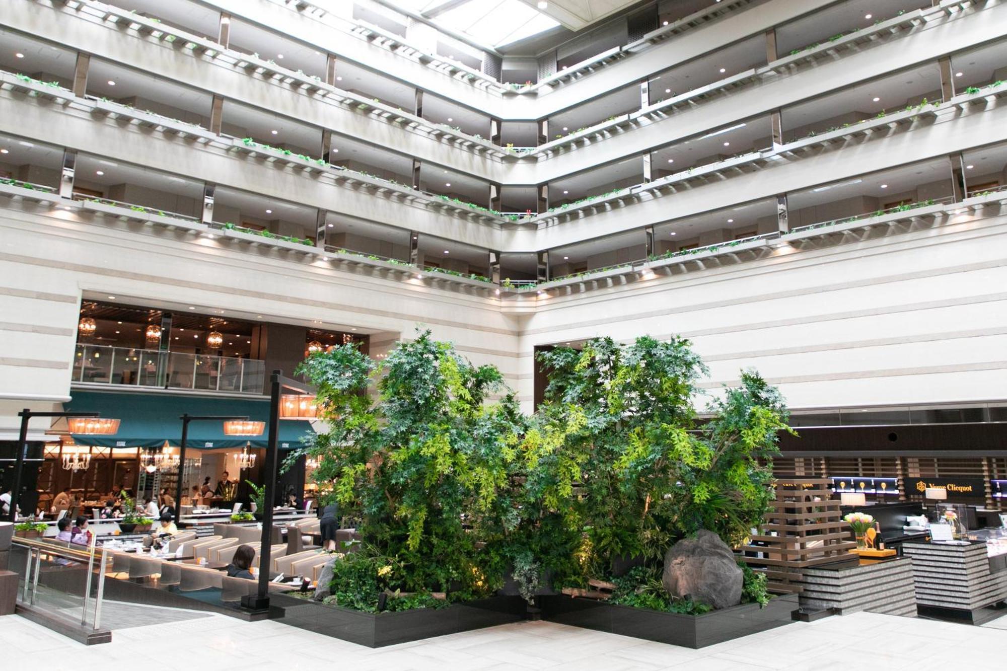Kyoto Brighton Hotel Exterior photo The hotel's atrium