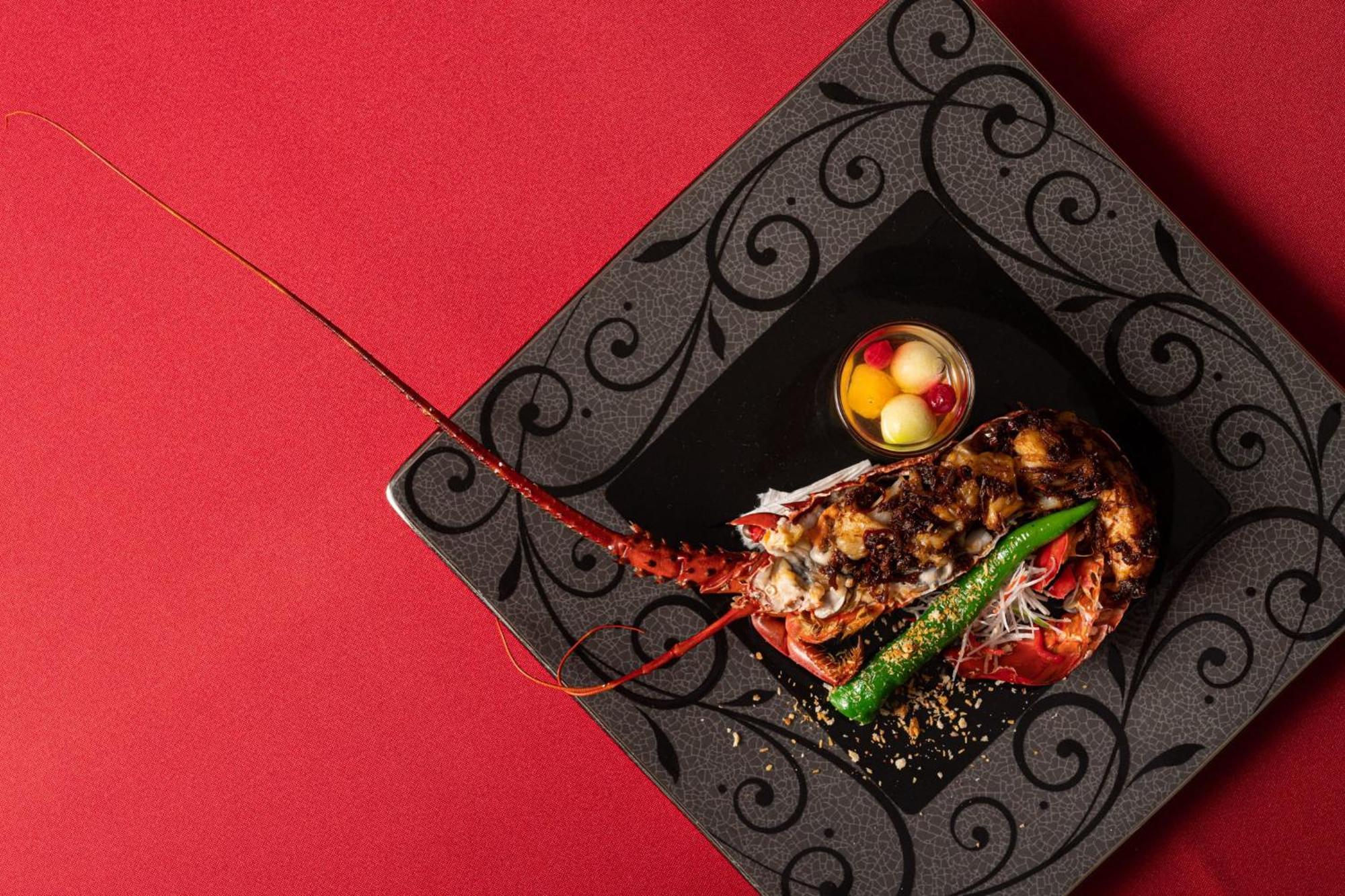 Kyoto Brighton Hotel Exterior photo A lobster prepared in Cantonese style